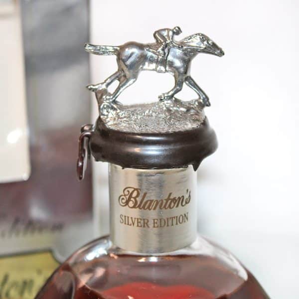Blantons Silver Edition Single Barrel Bourbon wax