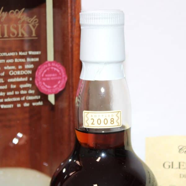 Glen Grant 1958 bottled 2008 neck