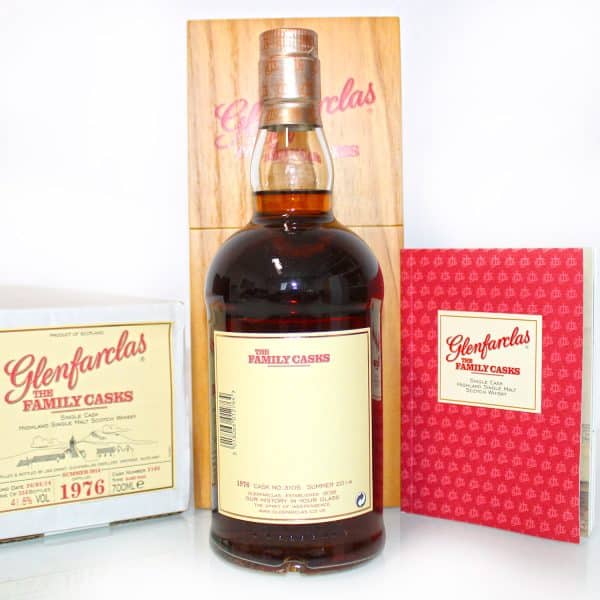 Glenfarclas 1976 Family Casks 3105 back