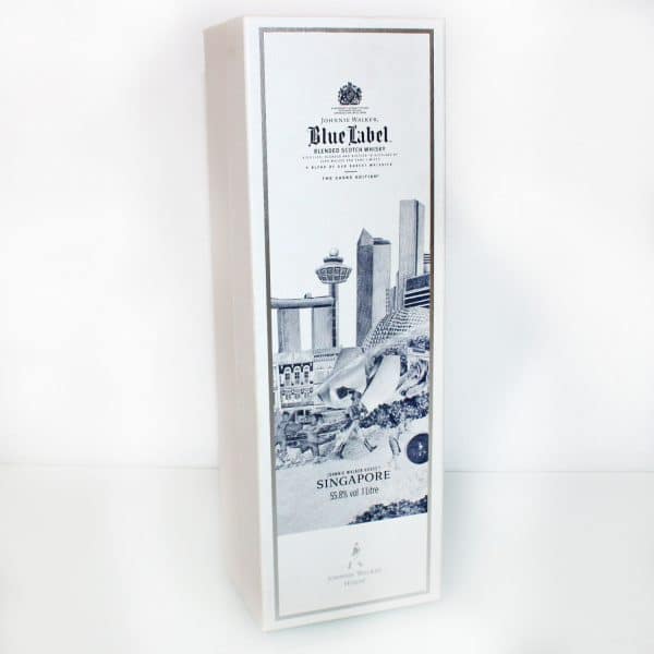 Johnnie Walker Blue Label House Singapore box front