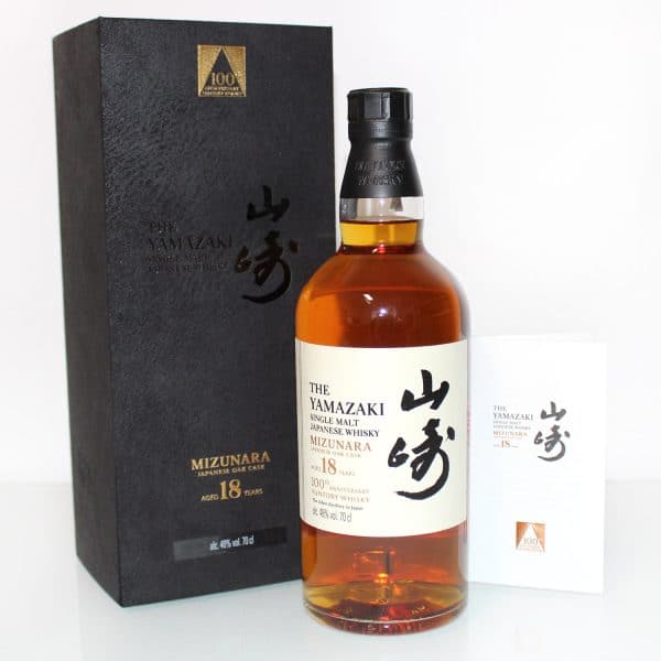 Yamazaki Mizunara 18 Years 100th Anniversary