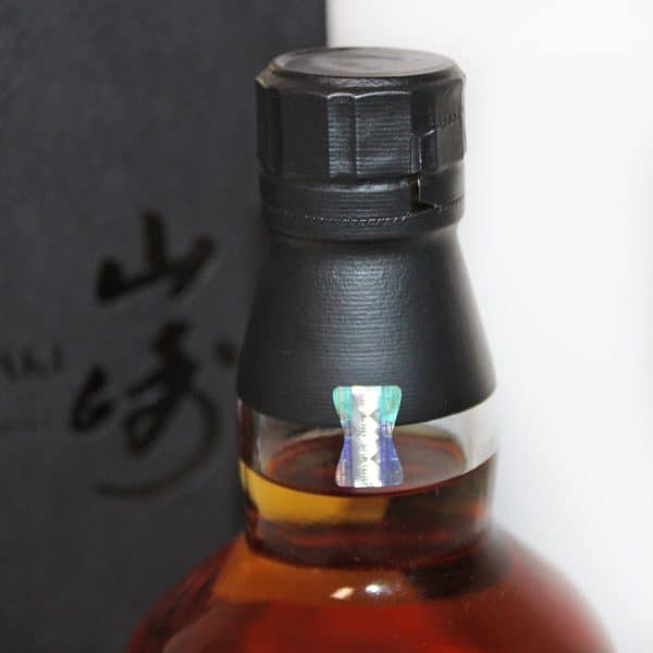 Yamazaki Mizunara 18 Years 100th Anniversary seal sticker